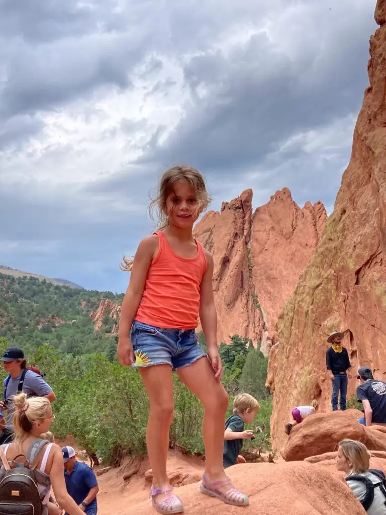 soft adventure travel hiking garden of the gods