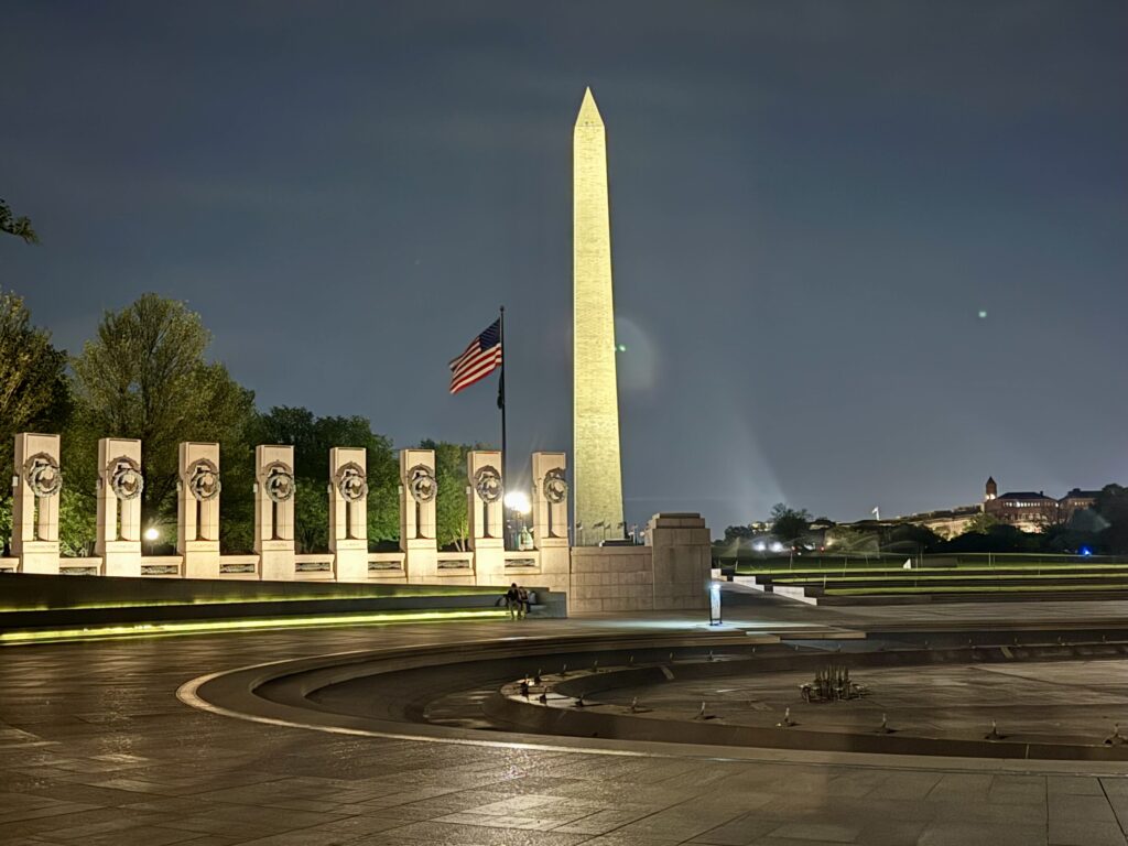 Washington DC Nighttime monument tour